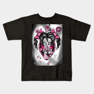 Toxic candy girl Kids T-Shirt